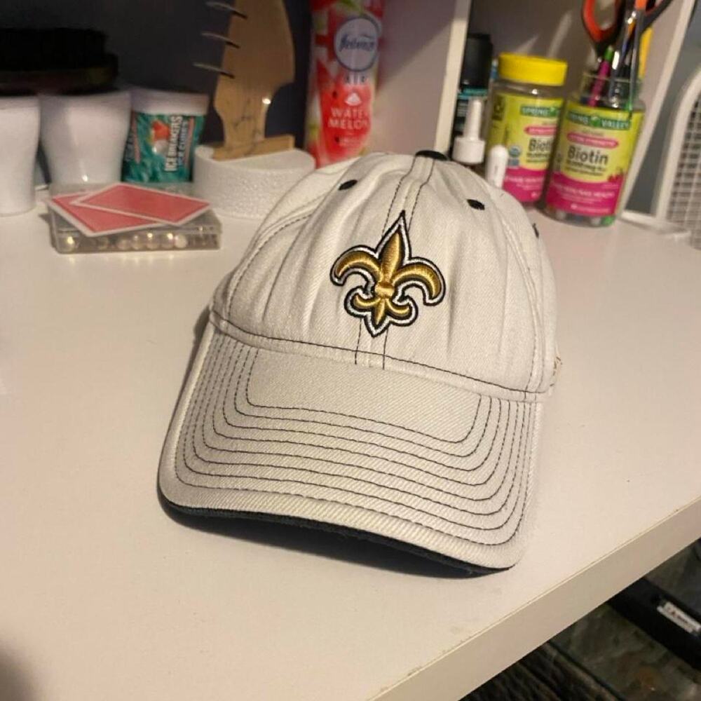 New Orleans Saints' white baseball Cap